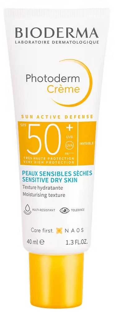 BIODERMA Photoderm Kreminis SPF 50+ apsauginis kremas nuo saulės, 40 ml
