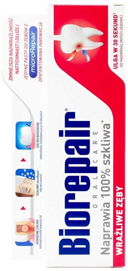 „Biorepair Fast Sensitive Repair“ serumas jautriai odai, 75 ml