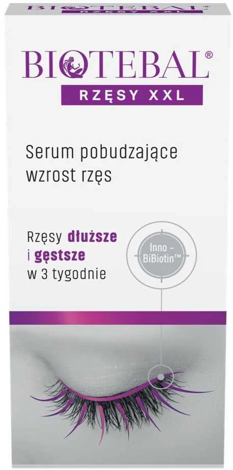 Biotebal XXL serumas skatinantis blakstienų ir antakių augimą, 3ml