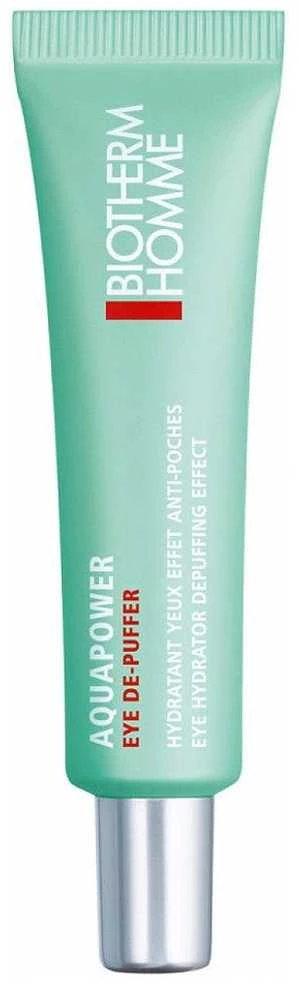 Biotherm Homme Aquapower Eye Hydrator Depuffing Effect vėsinantis paakių gelis vyrams, 15 ml