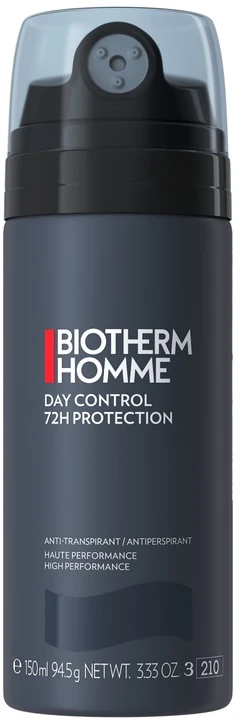 Biotherm Homme 72H Day Control Deo Purškiklis purškiamas antiperspirantas vyrams, 150 ml