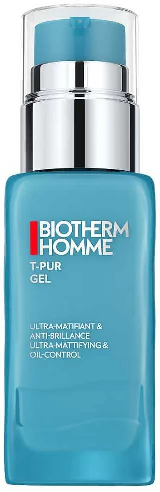 Biotherm Homme T-Pur Ultra-Mattifying and Oil Control Gel drėkinantis ir matinį efektą suteikiantis veido gelis vyrams, 50 ml