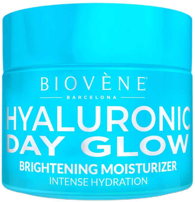 "Biovene Hyaluronic Day Glow Brightening Moisturizer" intensyviai drėkinantis kremas 50ml