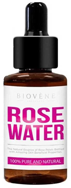 "Biovene" grynas ir natūralus rožinis vanduo 30ml