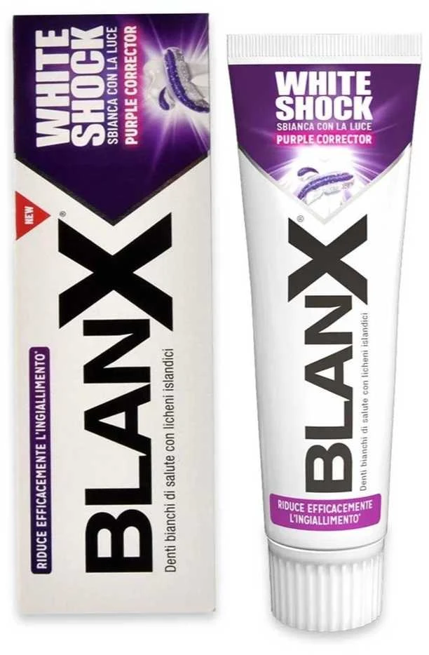 BlanX BLANX Baltas SHOCK PURPLE PASTA 75ml