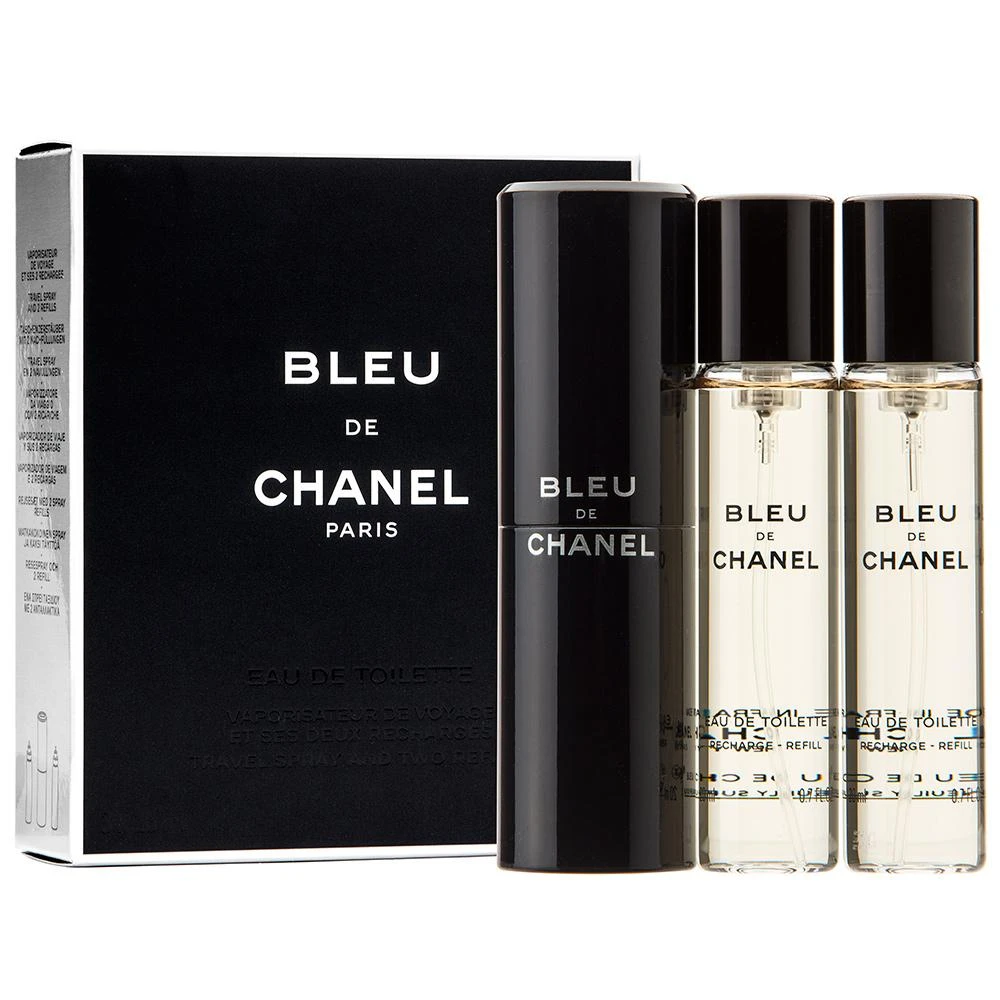 Chanel Bleu De Chanel Pour Homme rinkinys vyrams, 60 ml