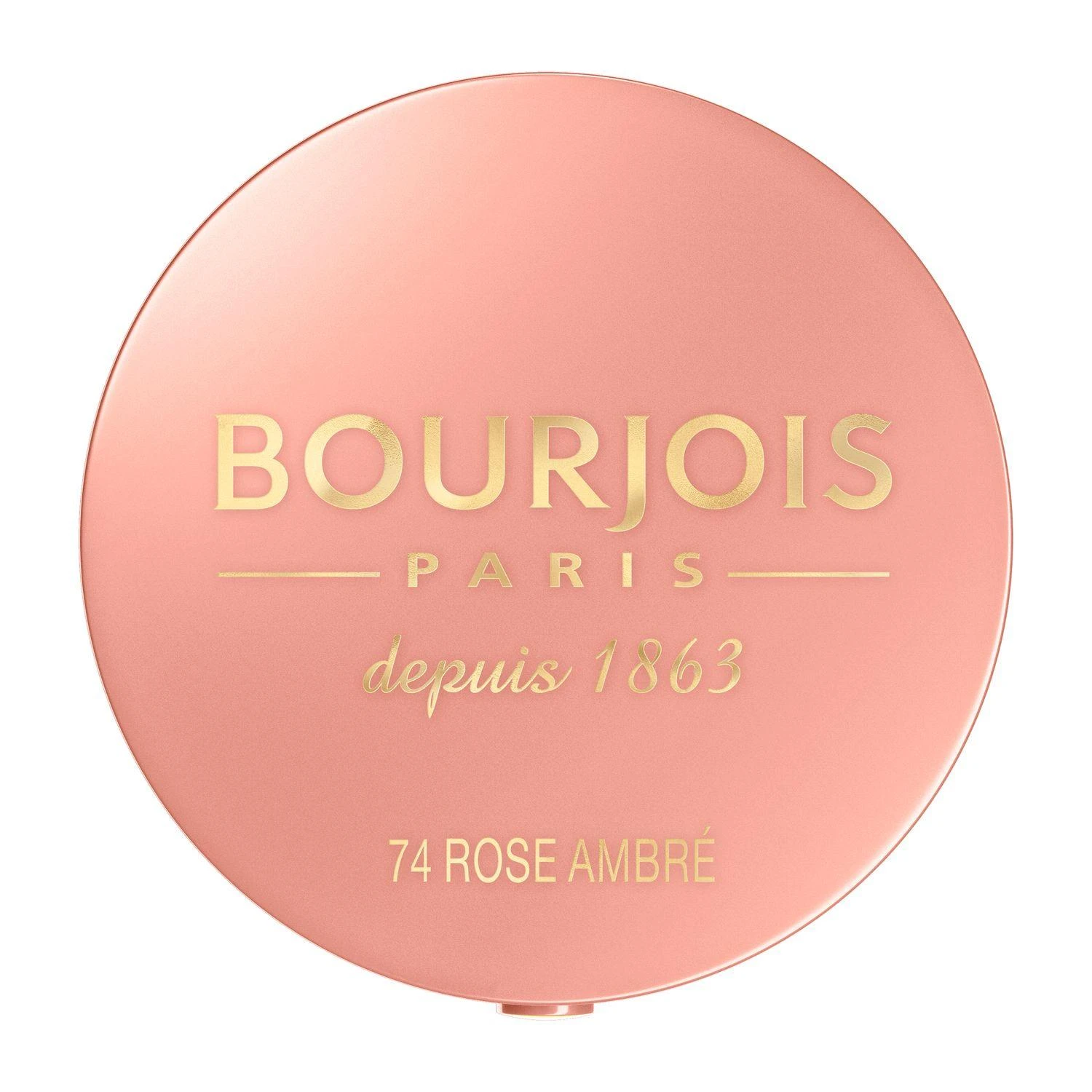 "Bourjois" mažasis apvalus indelis skaistalų 74 Rosa Ambré