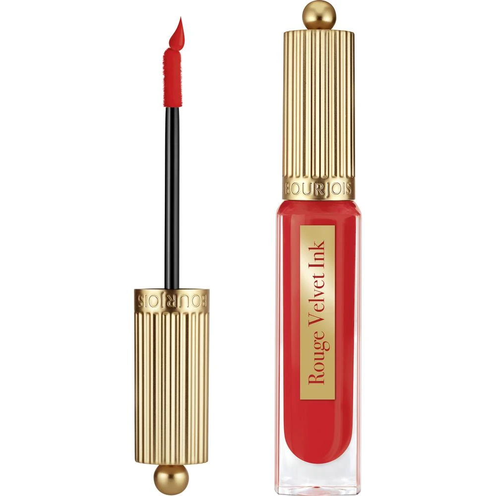 BOURJOIS Paris Rouge Velvet Ink Lūpdažis Moterims 3,5 ml, 08 COQUELIC'HOT