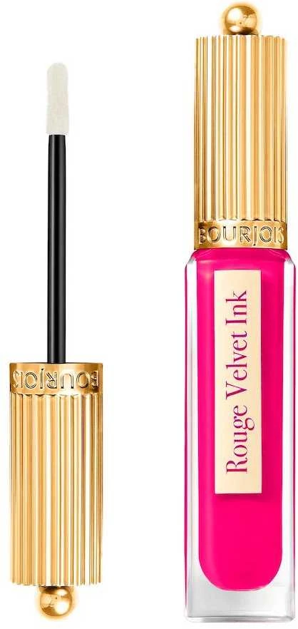 BOURJOIS Paris Rouge Velvet Ink Lūpdažis Moterims 3,5 ml, 07 FUSHIA CHA CHA