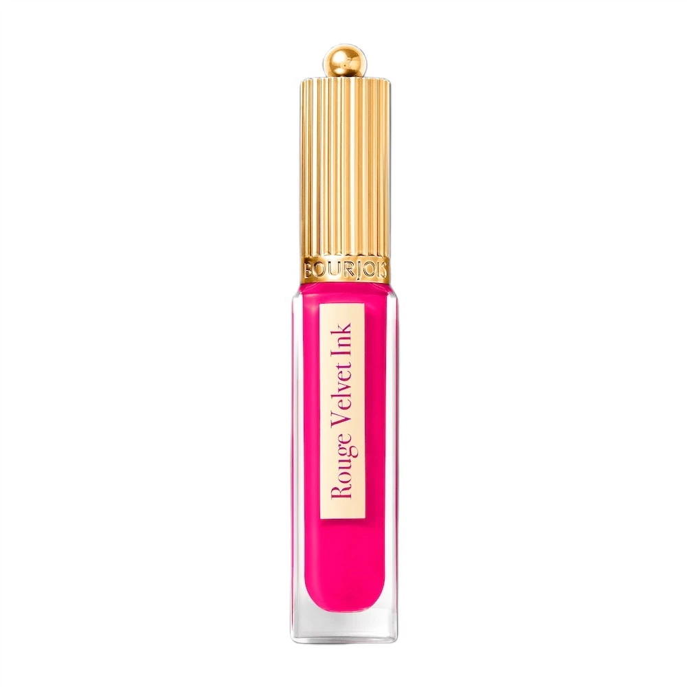 BOURJOIS Paris Rouge Velvet Ink Lūpdažis Moterims 3,5 ml, 07 FUSHIA CHA CHA