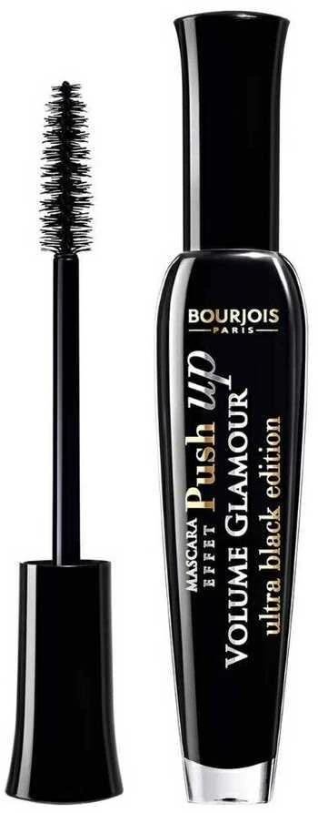 "Bourjois Volume Glamour Push Up" blakstienų tušas "Ultra Juodas