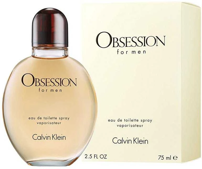 Calvin Klein Obsession For Men EDT tualetinis vanduo vyrams, 75 ml