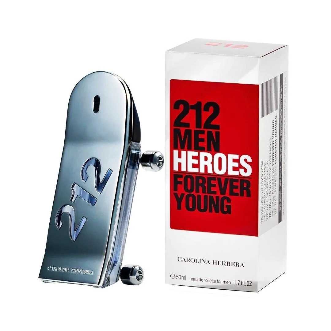 Carolina Herrera 212 Men Heroes tualetinis vanduo 50ml