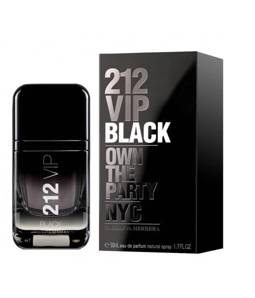 Kvepalai vyrams Carolina Herrera 212 VIP Black EDP, 50 ml