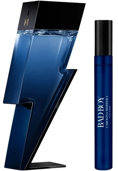 Carolina Herrera Bad Boy Cobalt Électrique EDP rinkinys vyrams (EDP 100 ml + EDP 10 ml)