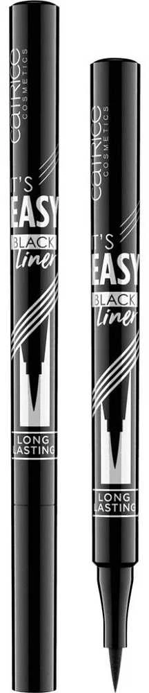 Catrice It´s Easy Liner ilgai išliekantis 010 Blackest Juodas 1ml