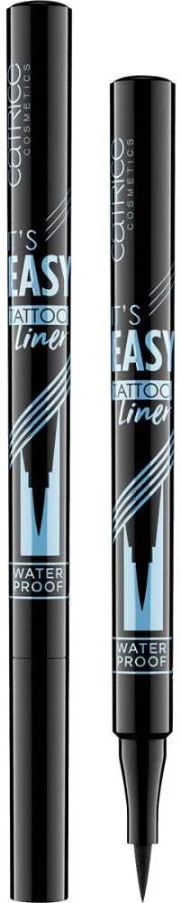 "Catrice It´s Easy Tattoo Liner" atsparus vandeniui 010 Juodas Lifeproof 1,1ml