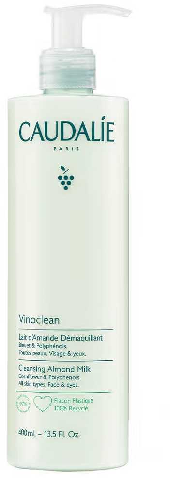Caudalie Vinoclean Cleansing Almond Milk valomasis veido pienelis, 400 ml