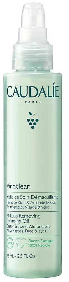 Caudalie Vinoclean Make-up Removing Cleansing Oil makiažo valiklis, 75 ml