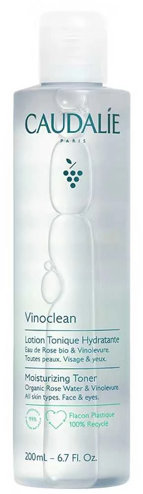 Caudalie Vinoclean Moisturizing Toneris drėkinamasis veido tonikas, 200 ml