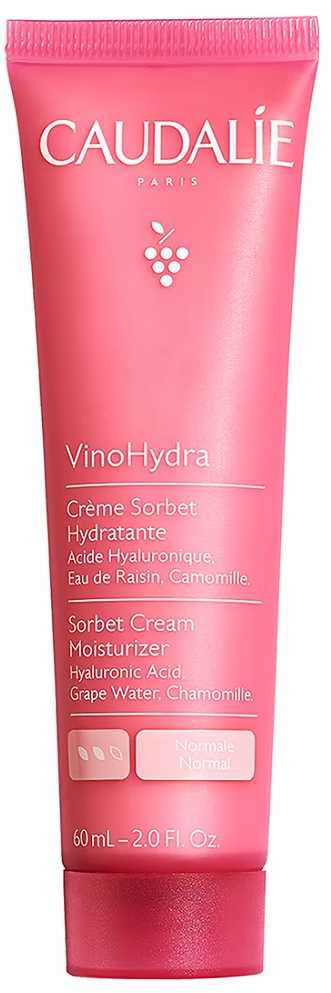 Caudalie VinoHydra Moisturizing Sorbet Kreminis drėkinamasis gelinis kremas jautriai odai, 60 ml