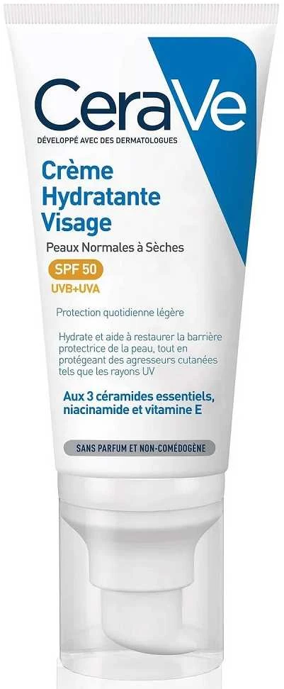Drėkinamasis losjonas veidui Cerave Facial Moisturising Lotion SPF50, 52 ml