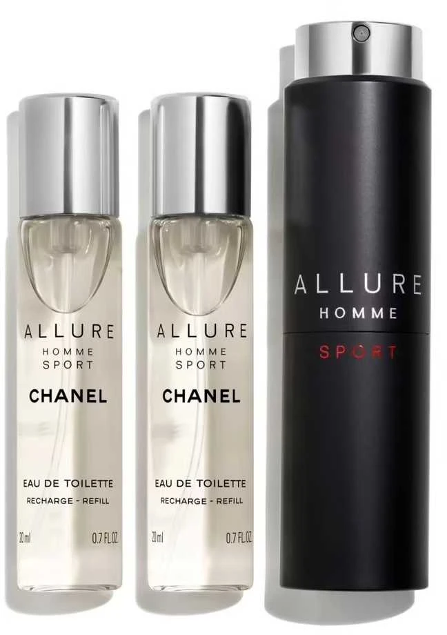 Chanel Allure Homme Sport rinkinys vyrams, 60 ml
