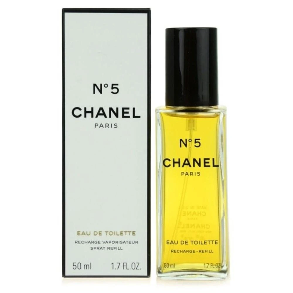 Chanel No 5 EDT tualetinis vanduo Refill moterims, 50 ml