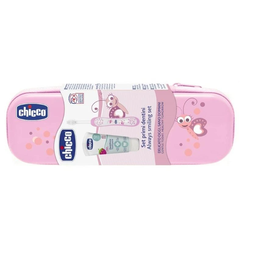 "Chicco Oral Rose 12m+" 2 dalių rinkinys