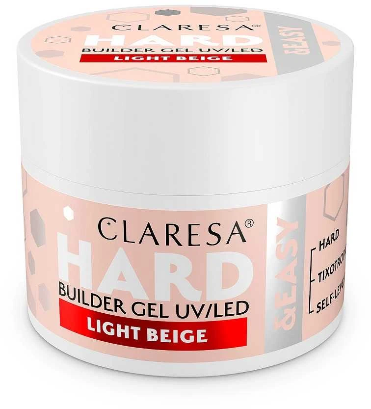 Activeshop Claresa Hard&easy statybinis gelis šviesiai smėlio spalvos 45g