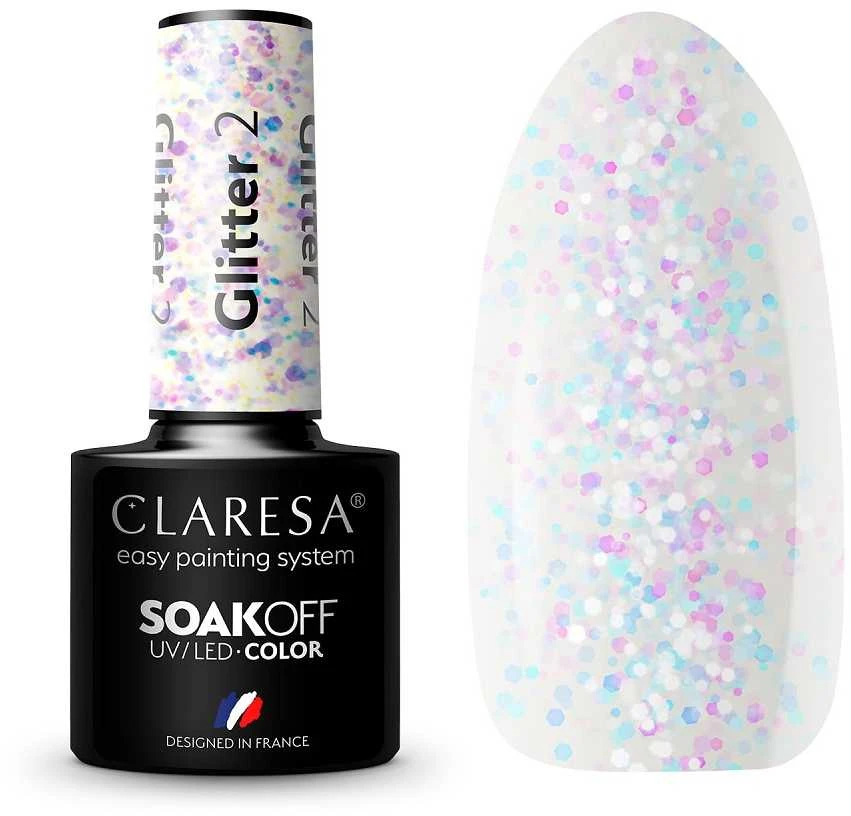 Activeshop Claresa Soak Off UV/LED Glitter 2, 5 g