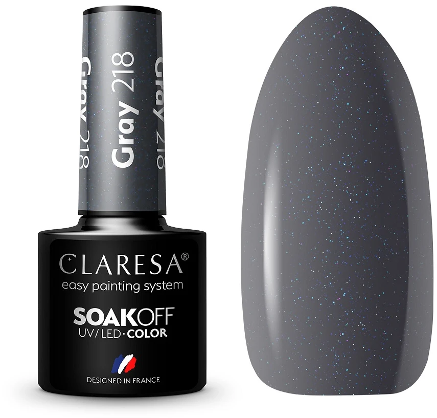Activeshop CLARESA hibridinis lakas GRAY 218, 5 g