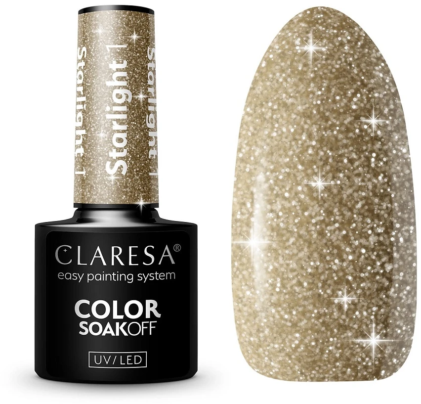 CLARESA Starlight hibridinis lakas - 01 5g