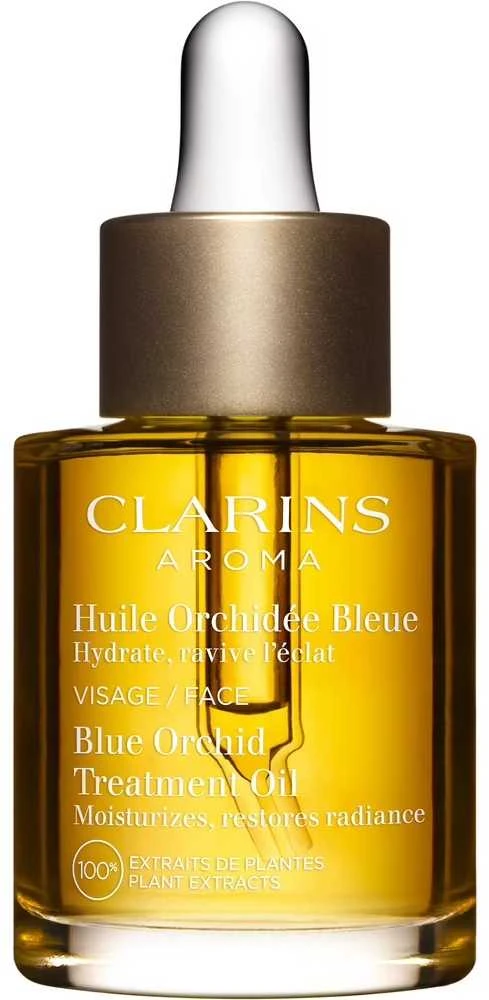 Clarins Blue Orchid Face Treatment Oil aliejus sausai veido odai, 30 ml