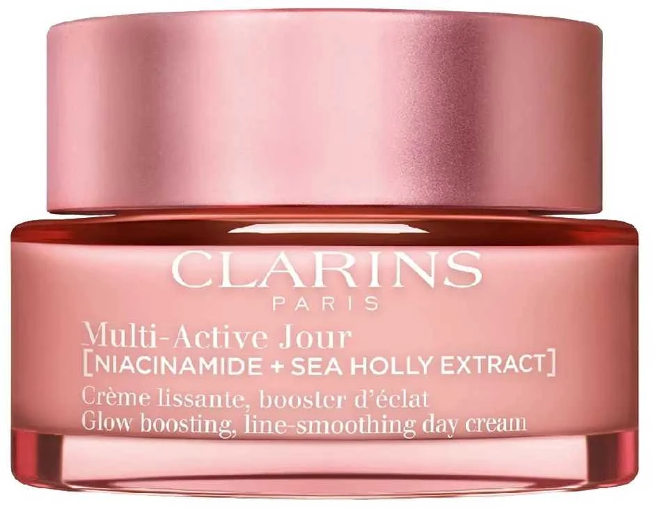 „Clarins Multi-Active Jour Day“ kremas sausai odai su niacinamidu ir jūros bugienio ekstraktu, 50 ml