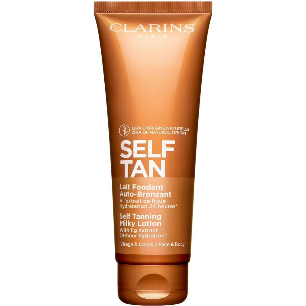 Clarins savaiminio įdegio pieniškas losjonas, 125 ml