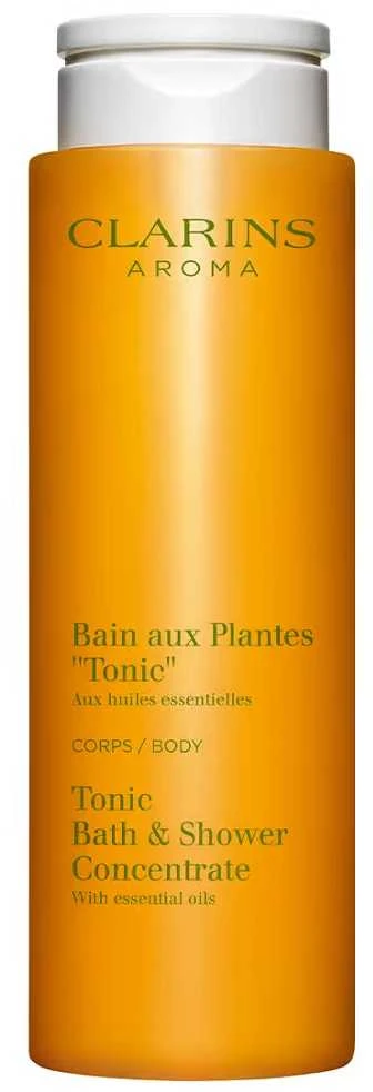 Clarins Tonikas Bath & Shower Concentrate koncentruotas dušo gelis, 200 ml