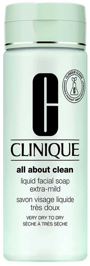 Clinique Liquid Facial Soap Extra Mild veido prausiklis, 200 ml