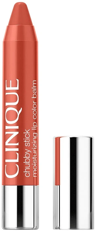 Clinique Chubby Stick Bálsamo Labial Hidratante Con Color Mega Melon, 3 g