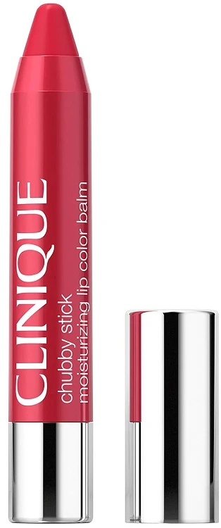 „Clinique Chubby Stick Tinted Moisturizing“ lūpų balzamas „Chunky Cherry“, 3 g.