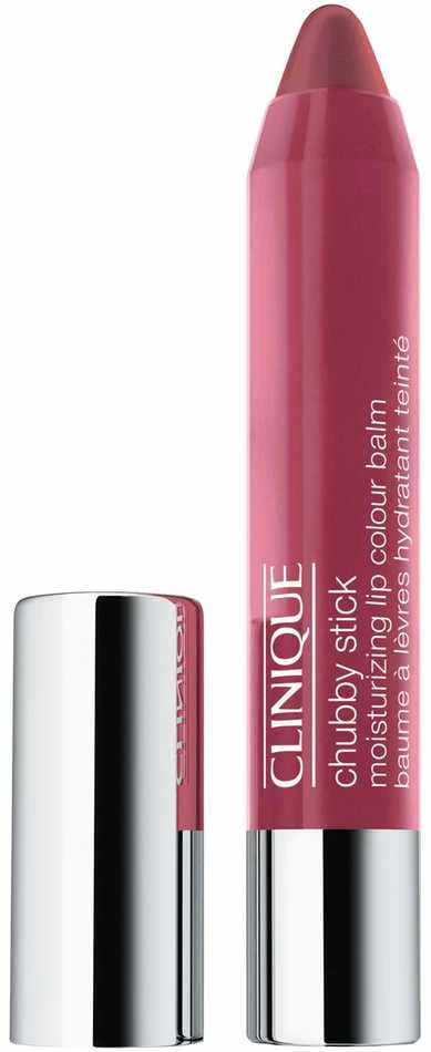 „Clinique Chubby Stick“ drėkinamasis lūpų dažų balzamas „07 Super Strawberry“, 3 g