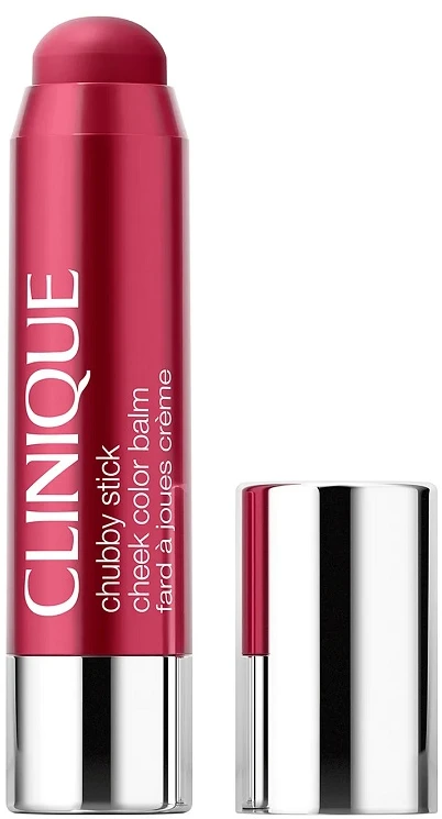 „Clinique Chubby Stick“ spalvotas skruostų balzamas „Roly Poly Rosy“, 6 g