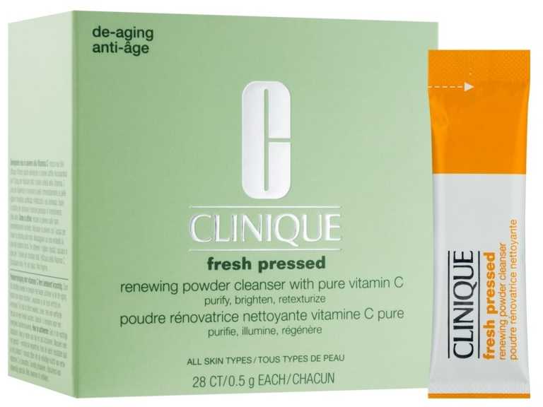 „Clinique Fresh Pressed Renewing Powder“ valomosios putos