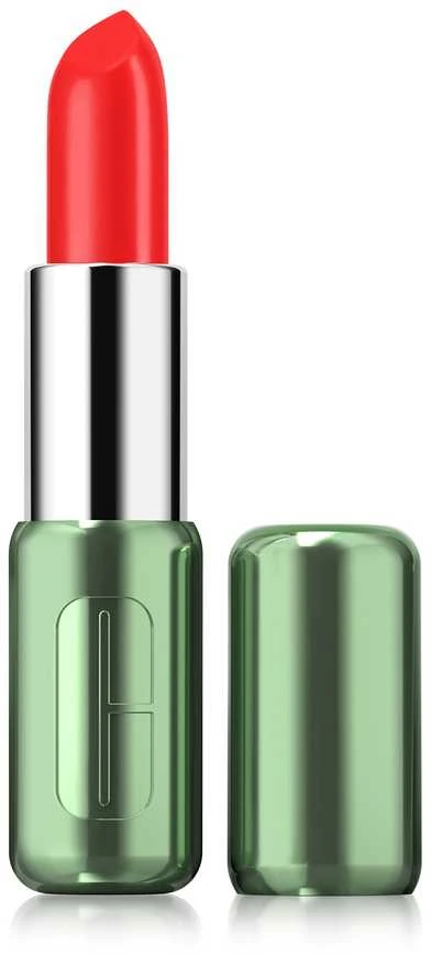Clinique Satin lūpų dažai Pop Longwear (Satin lūpų dažai) 3,9 g, Poppy Pop