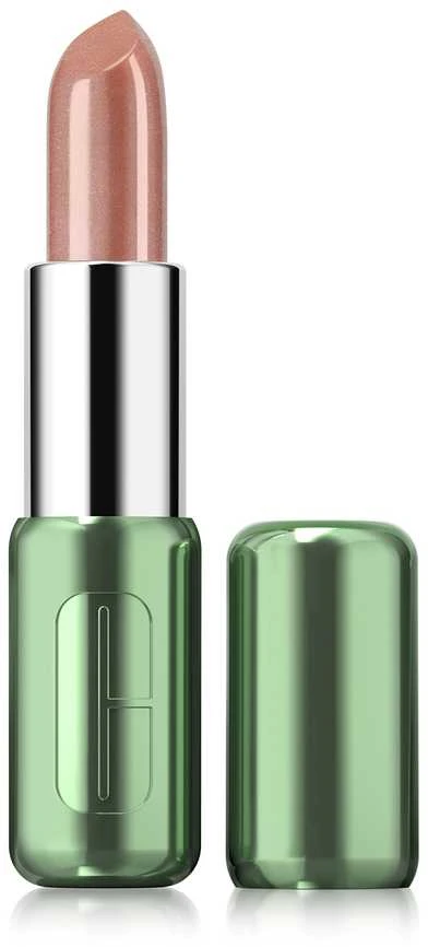 Clinique Pop Longwear Shine lūpų dažai Bare Pop 3, 9 g
