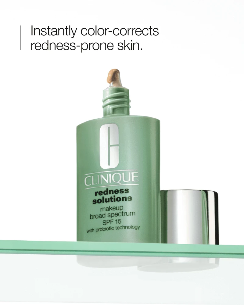 Clinique Redness Solutions Makeup SPF 15 - Raudonį maskuojantis makiažo pagrindas su SPF15, 30 ml | spalva: 06 Calming Vanilla