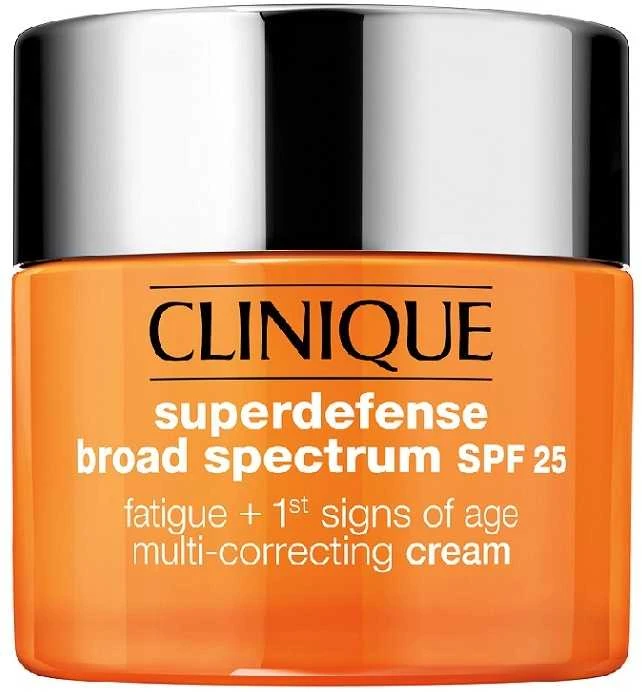 Clinique Superdefense SPF 25 Multi Correcting Kreminis jauninamasis veido kremas sausai ir normaliai odai, 30 ml