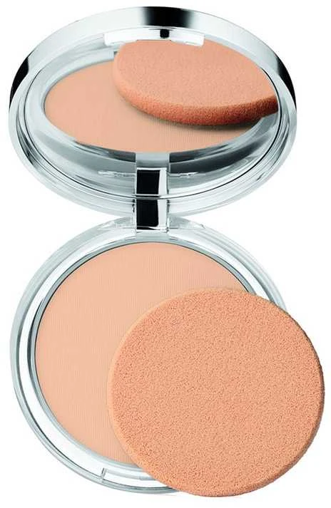 Clinique Superpowder Double Face Powder kompaktinė pudra, atspalvis: 02 Matte rusvai gelsvas, 10 g