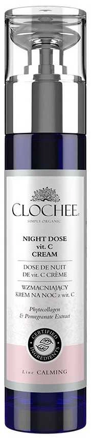 Clochee CLOCHEE_Night Dose Vit C Kremas stiprinantis naktinis kremas su vitaminu C 50ml