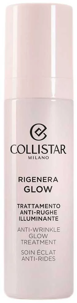 "Collistar Rigenera Glow" (švytėjimo suteikianti priemonė nuo raukšlių) skaistinantis odos skystis 50 ml